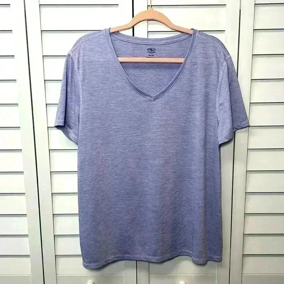Athletic Works V-Neck Short Sleeve Top Size XXL NWOT - Picture 1 of 6